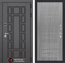 LABIRINT Входная металлическая дверь Нью-Йорк панель 6 cандал серый
